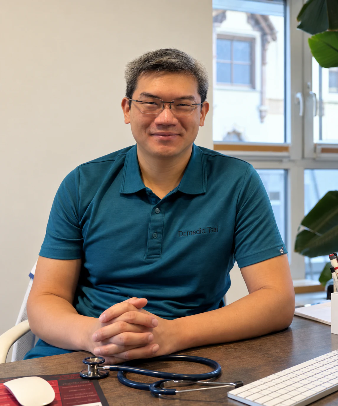 Porträt von Dr. medic. Tsai, Chen-Wei
